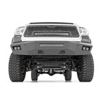 Mesh Grille 30" Dual Row LED Black White DRL Toyota Tundra (14-17) (70225) 3