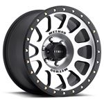 MR305 NV 18x9 -12mm Offset 6x5.5 108mm Centerbore Machined/Black Street Loc 1