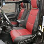 GEN2 Neoprene Front and Rear Seat Cover Kit (Red/Black) (578130) 1