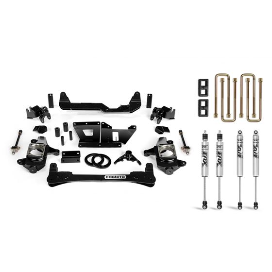 4-Inch Standard Lift Kit With Fox PS 2.0 IFP Shocks for 01-10 Silverado/Sierra 2500/3500 2WD/4WD 1