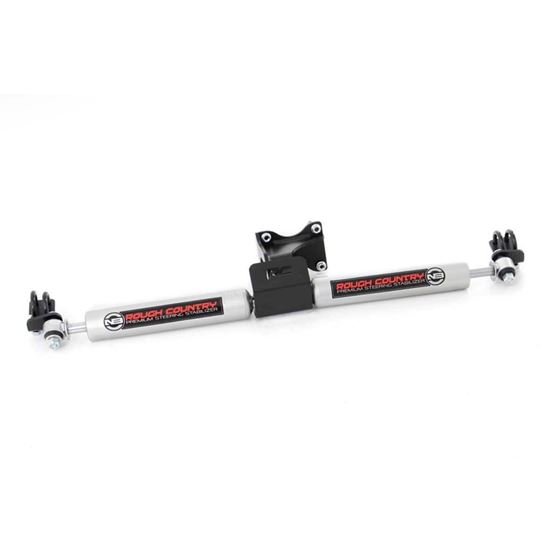 N3 Steering Stabilizer Dual 2-8 Inch Lift Jeep Wrangler JK (07-18) (8734930) 1