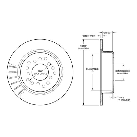 Ultralite HP 32 Vane Rotor & Hat 1