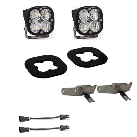 Super Duty Fog Lights Squadron Pro 11-16 Super Duty Fog Pocket Kit 1