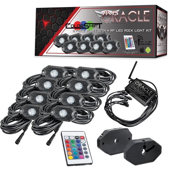 ORACLE Bluetooth + RF ColorSHIFT Underbody Rock Light Kit8 PCS 2