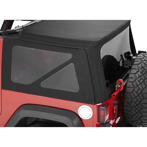 Replacement Window Set  Black Twill  Jeep 20072018 Wrangler JK 2DR 1