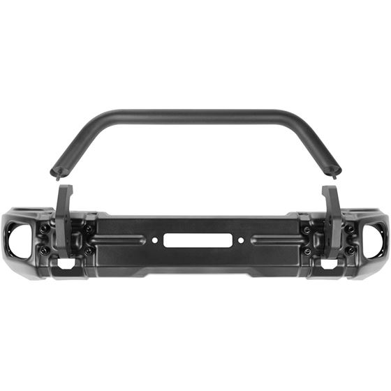 Arcus Front Bumper Set, With Overrider; 18-21 JL/JT